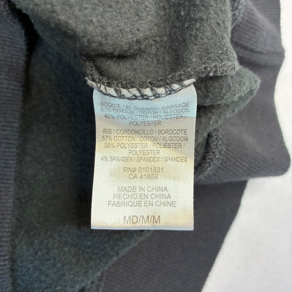 Grateful Dead Sweatshirt Mens Medium Black Bertha Skull Roses Graphic Pullover - Picture 4 of 7